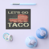 Trump Always Chickens Out Let's Go Taco チラシ (シングル)
