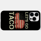 Trump Always Chickens Out Let's Go Taco Case-Mate iPhoneケース (裏面 (横))