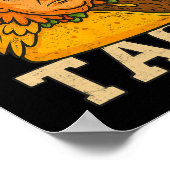Trump Always Chickens Out Let's Go Taco Funny 3  ポスター (角)