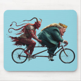 Trump and Devil Mousepad マウスパッド