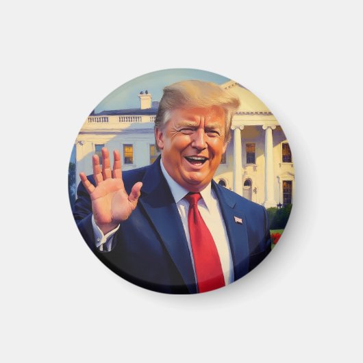 Trump and the White House: A Legacy in Bold Stroke マグネット (正面)