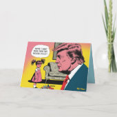 Trump and Toddlers Greeting Card シーズンカード (裏面)