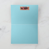 Trump and Toddlers Greeting Card シーズンカード (内部)