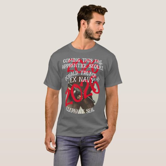 Trump Apprentice Sequel ExNavy Elephant Seal 2048 Tシャツ (正面フル)