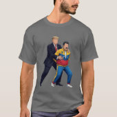 Trump Arresting Maduro Political Satire Graphic  Tシャツ (正面)