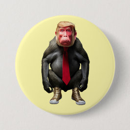 Trump Baboon Button 缶バッジ