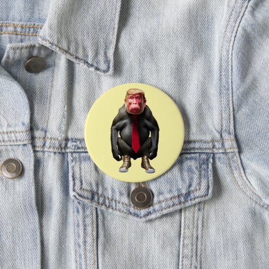 Trump Baboon Button 缶バッジ (インサイチュ)