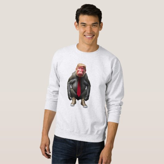 Trump Baboon Sweatshirt スウェットシャツ (正面フル)