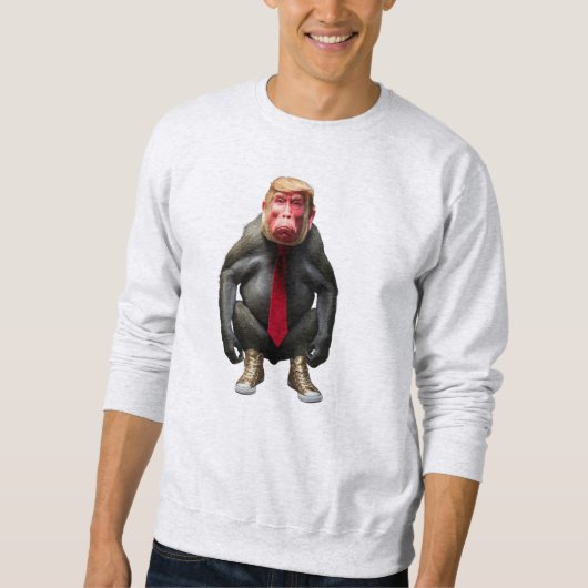 Trump Baboon Sweatshirt スウェットシャツ (正面)