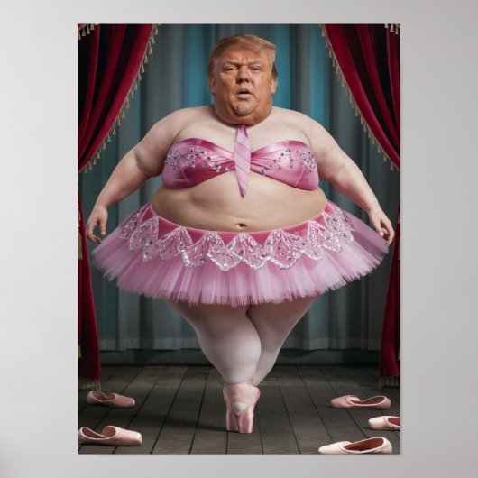 Trump Ballerina Poster ポスター (正面)