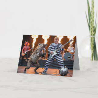 Trump Band From Hell Greeting Card カード
