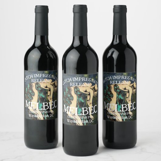 Trump Bans Women's Voting Midterm Elections 2026 ワインラベル (ボトル)