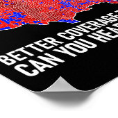 Trump Better Coverage Than 5g Can You Hear Us Now ポスター (角)