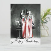 Trump Birthday Card Circa 1910 Patriotic Display  (スタンド正面)