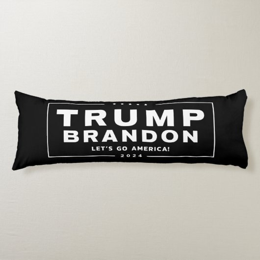 Trump Brandon 2024™の選挙抱き枕 ボディピロー (正面)