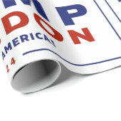 Trump Brandon 2024™選挙の贈り物包装紙 ラッピングペーパー (ロールコーナー)