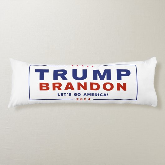 Trump Brandon 2024™選挙公式抱き枕 ボディピロー (正面)