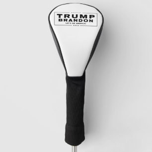 Trump Brandon 2024™選挙用ゴルフドライバーカバー ゴルフヘッドカバー