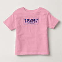Trump Brandon 2024™、Toddler Pink T-Shirt選挙