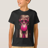 Trump Bubble Gum Funny  Tシャツ (正面)