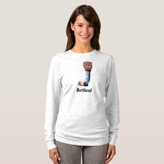 Trump Butthead T-Shirt Tシャツ (正面フル)