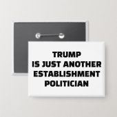 Trump Button 缶バッジ (正面/裏面)