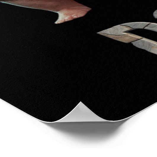 Trump Caveman Poster ポスター (角)