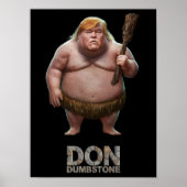 Trump Caveman Poster ポスター (正面)