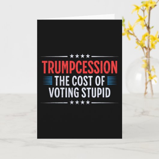 Trump Cession  カード (黄色い花)