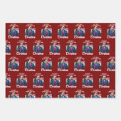 Trump Christmas ラッピングペーパーシート (正面)