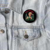 Trump Christmas Button, Make Xmas Great Again 缶バッジ (インサイチュ)