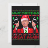 Trump Christmas Card, Make Christmas Great Again シーズンカード (正面)