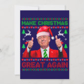 Trump Christmas Card, Make Christmas Great Again シーズンカード (正面)