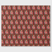 Trump Christmas Cat Ugly Xmas Wrapping Paper ラッピングペーパー (フラット)