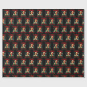 Trump Christmas Gift Wrap, Donald Trump Christmas ラッピングペーパー (フラット)