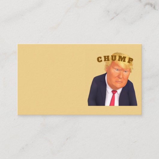Trump/Chump Business Card 名刺 (正面)