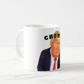 Trump/Chump Coffee Mug コーヒーマグカップ (正面左)