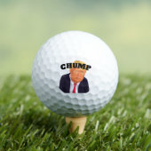 Trump/Chump Golf Balls ゴルフボール (インサイチュ 木)