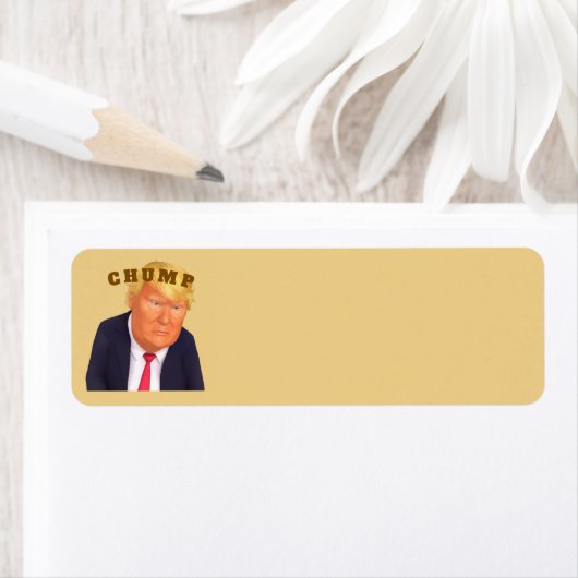 Trump/Chump Return Address Label ラベル (インサイチュ)