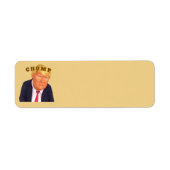 Trump/Chump Return Address Label ラベル (正面)