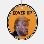 Trump Cover Up Beverage Coaster セラミックオーナメント (左)