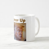 Trump/Cover Up Coffee Mug コーヒーマグカップ (正面右)