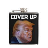 Trump Cover Up Flask フラスク (正面)