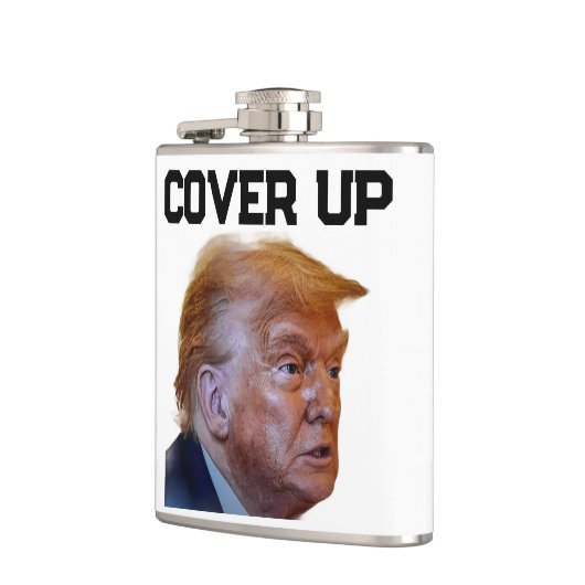 Trump Cover Up Flask フラスク (左)
