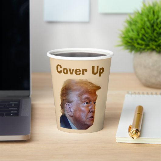 Trump/Cover Up Paper Cup 紙コップ (インサイチュ)