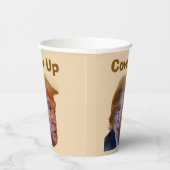 Trump/Cover Up Paper Cup 紙コップ (右)