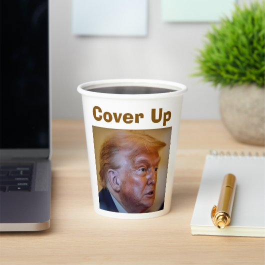 Trump/Cover Up Paper Cup 紙コップ (インサイチュ)