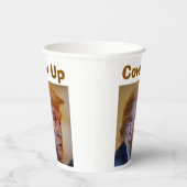 Trump/Cover Up Paper Cup 紙コップ (右)