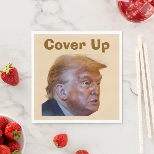 Trump/Cover Up Paper Napkin スタンダードランチョンナプキン (インサイチュ)