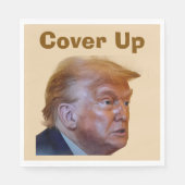 Trump/Cover Up Paper Napkin スタンダードランチョンナプキン (正面)